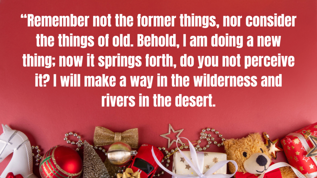 35+ Bible Quotes About New Year to Start Fresh with Faith