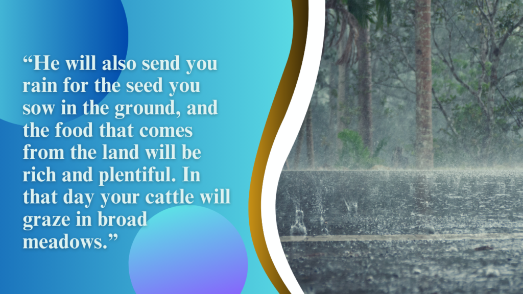 50+ Bible Quotes on Rain: God's Blessings from Heaven