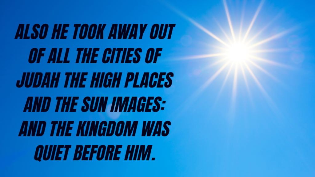 50+ Powerful Bible Quotes About Sun