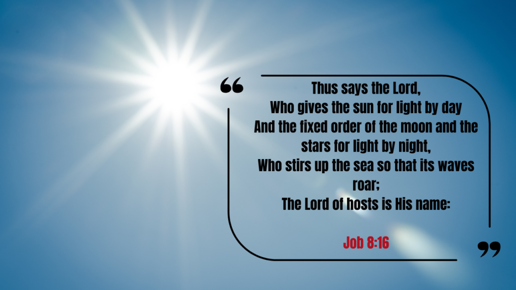 45+ Bible Quotes About Sunshine: Scripture Verses About God's Light