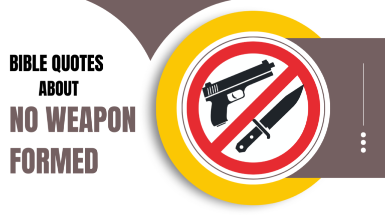 Bible Quote No Weapon Formed: Complete Guide to Isaiah 54:17