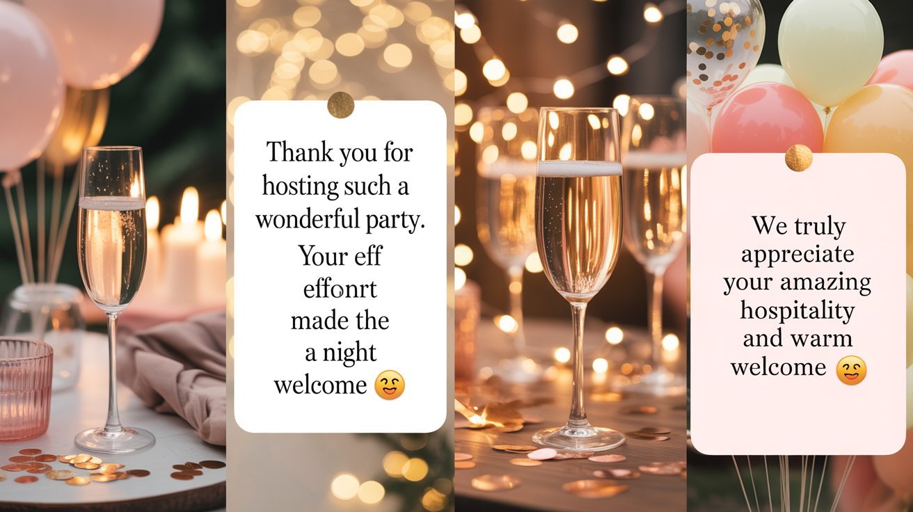100+ Thank You Messages for Party Host to Show Your True Appreciation