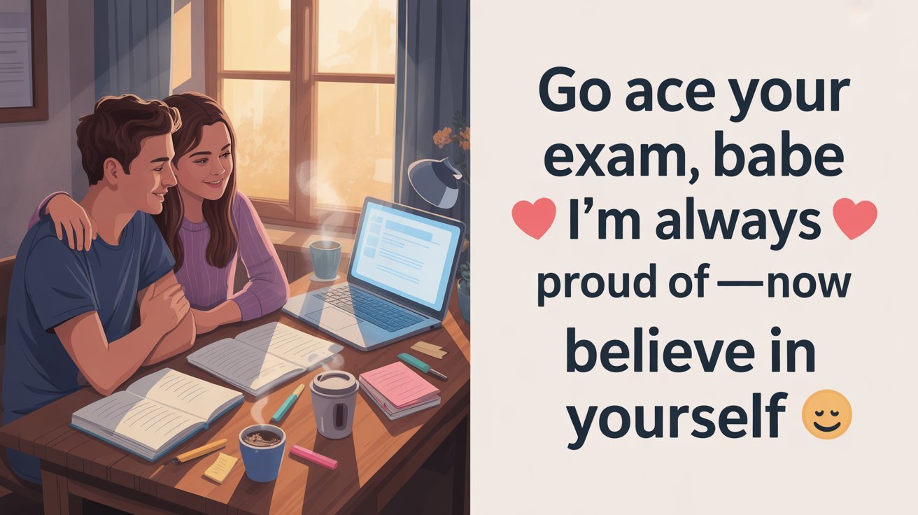 100+ Sweet & Romantic Exam Wishes for Your Lover That Truly Work