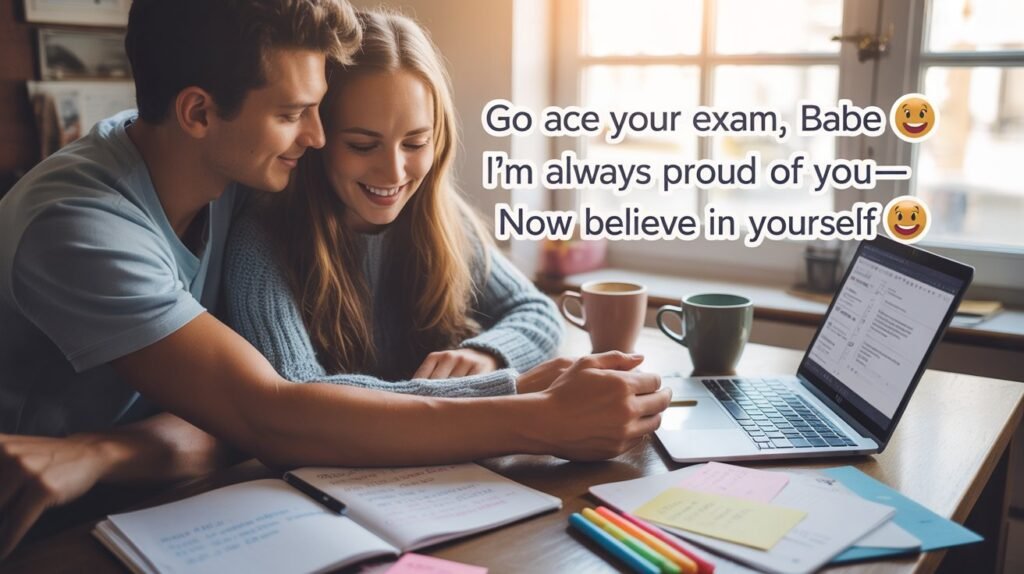 Romantic Exam Wishes for Your Lover