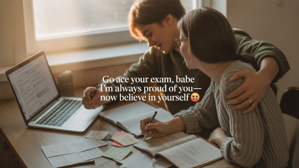 Funny & Cute Exam Wishes for Your Partner That Make Them Smile