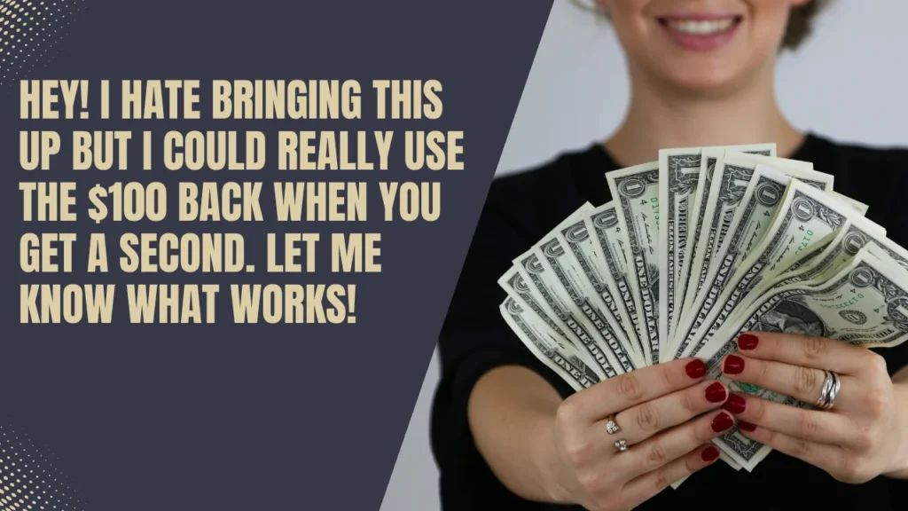 For Family Members Who Owe You