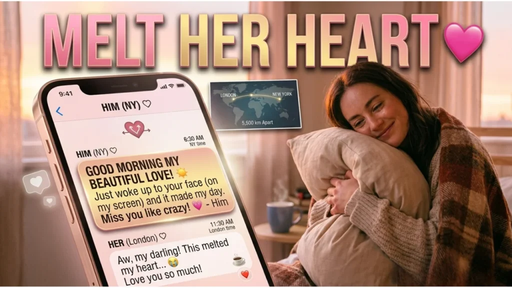 Romantic Good Morning Messages for Her — Words That Melt Her Heart From Miles Away