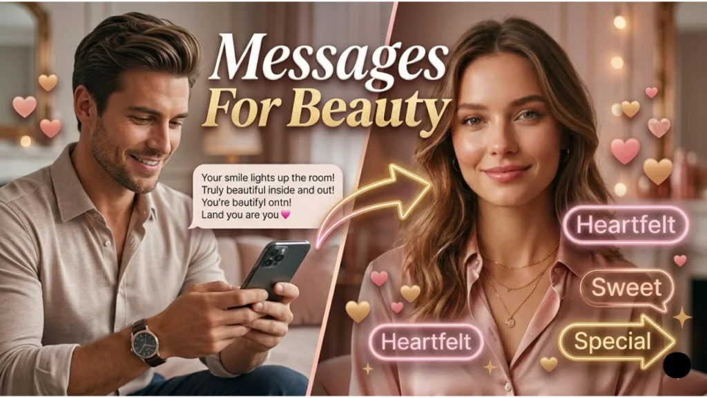 Messages for the Beauty of a Woman