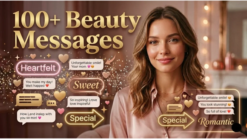 Messages for Beauty in One Word