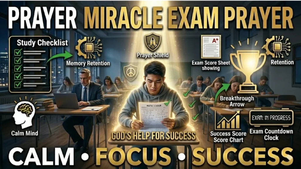 Why Prayer Before an Exam Can Change Everything